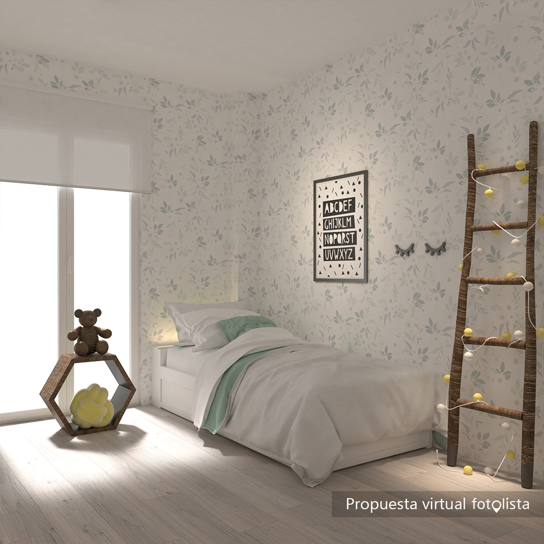 dormitorio infantil 3d