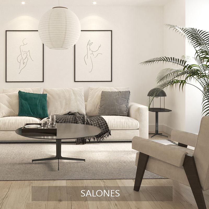 salones 3d home staging