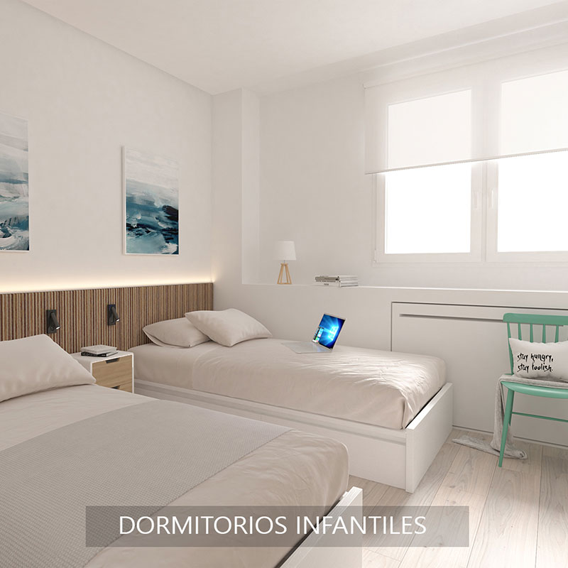 dormitorio infantiles 3d