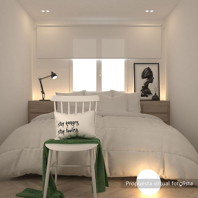 plano habitación 3d