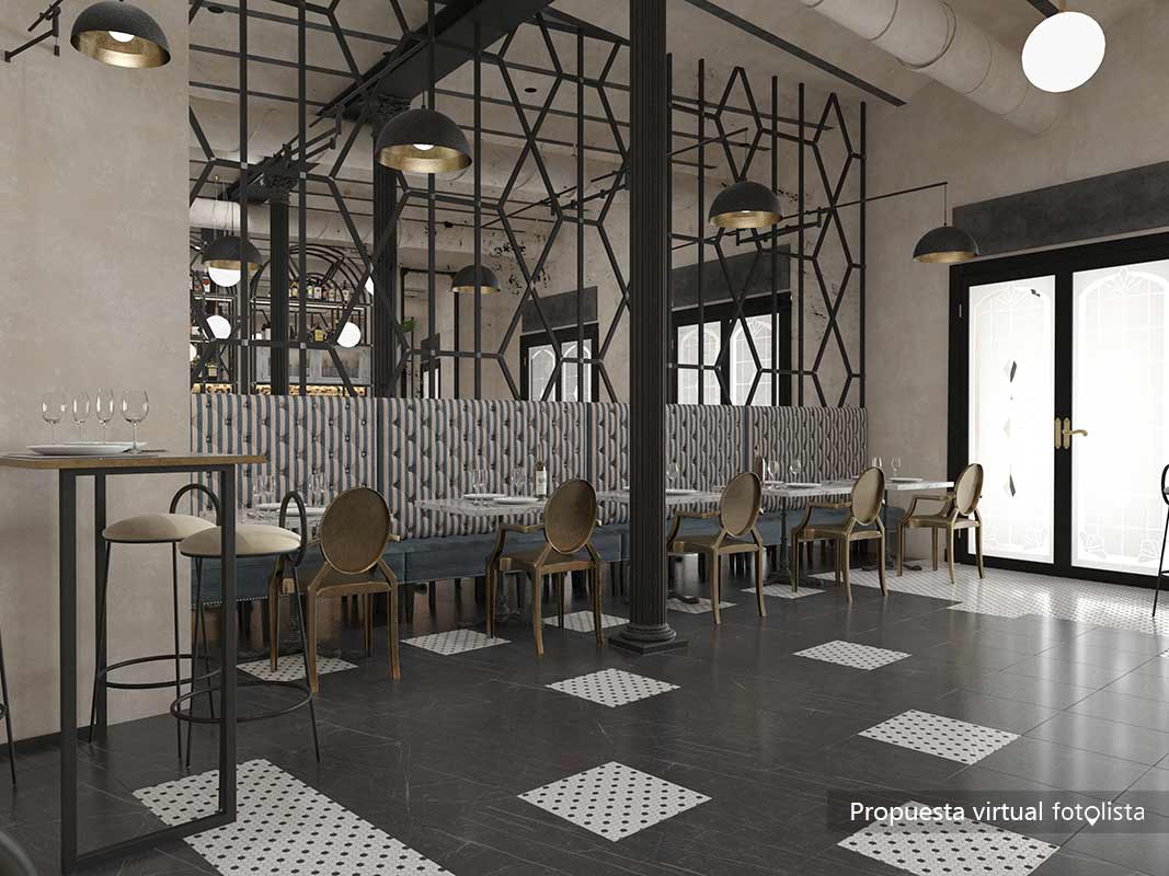 DiseคoBarRestaurante-fotolista01 diseño bar restaurante 3d